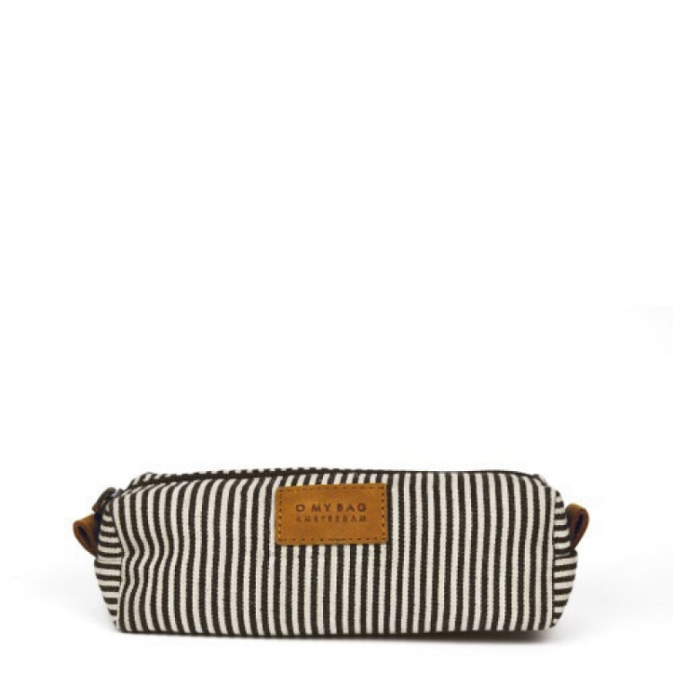 Signature pencil Case Cotton Camel/Hunter