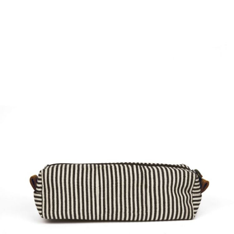 Signature pencil Case Cotton Camel/Hunter