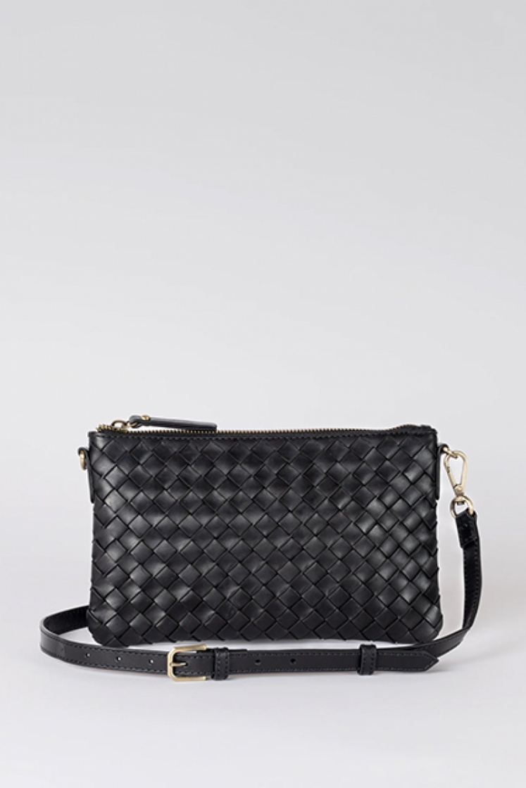Lexi Black Woven Classic leath Black