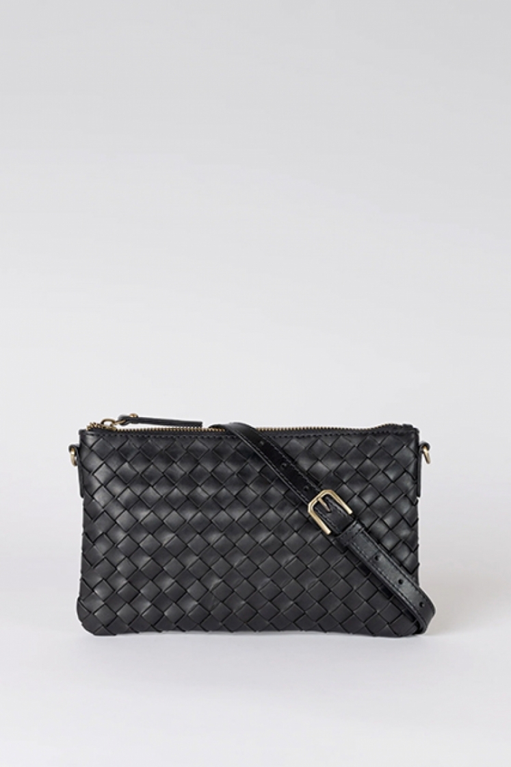 Lexi Black Woven Classic leath Black