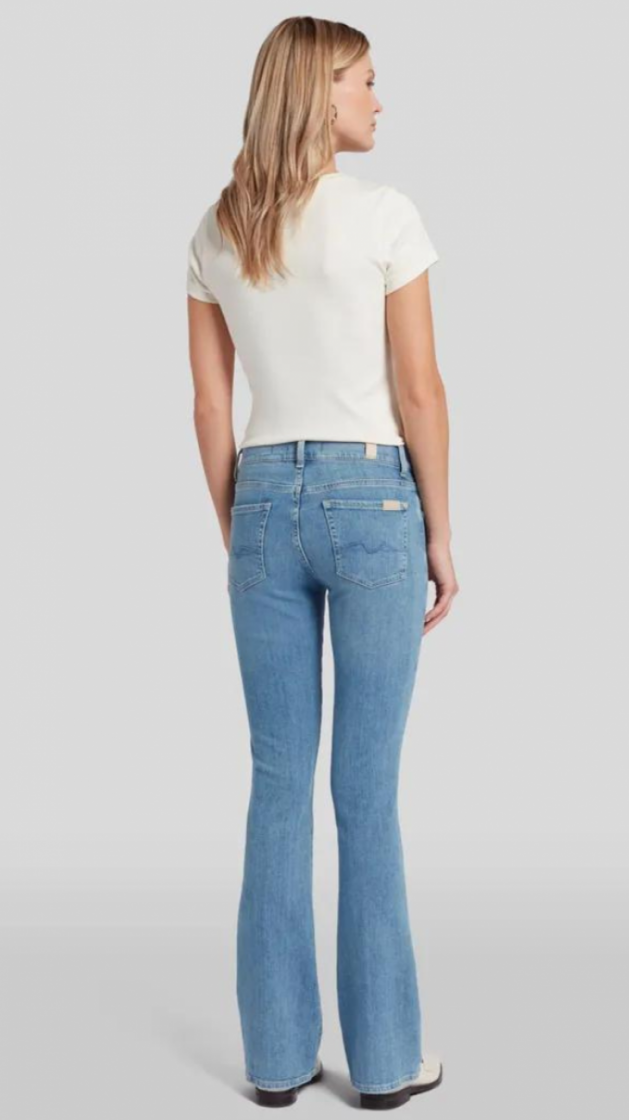 Bootcut slim illusion intro Light Blue