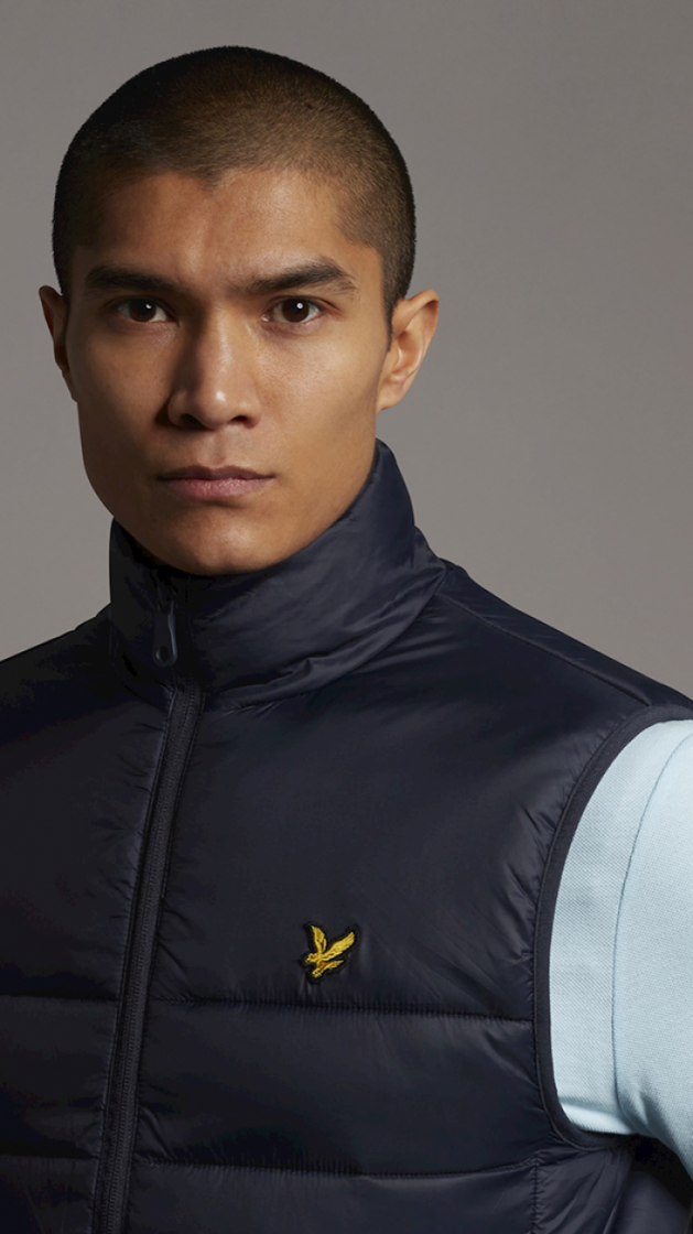 Wadded Gilet Z271-Dark Navy
