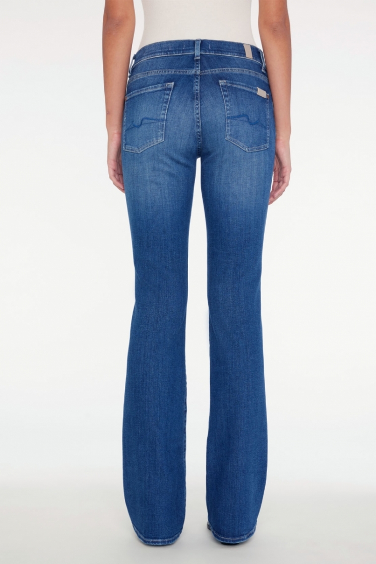 Bootcut slim illusion santa mo Mid Bleu