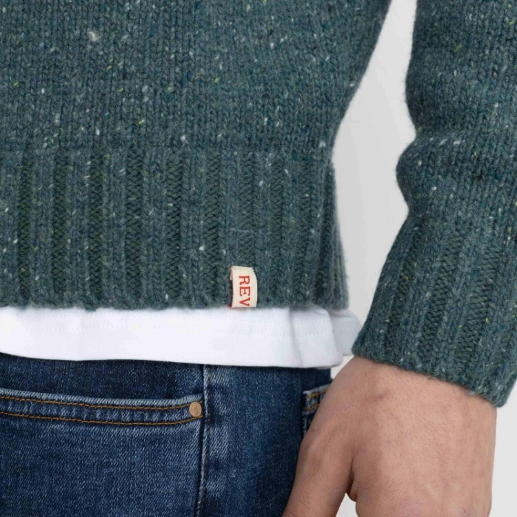 Knit sweater Darkpetrol