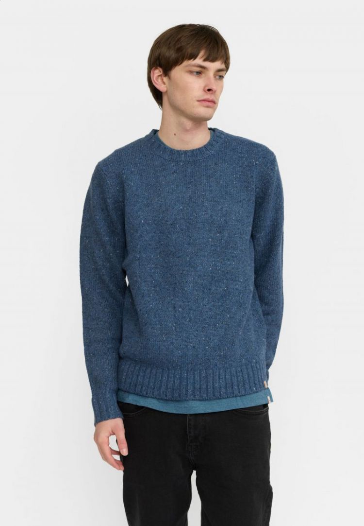 Knit sweater Blue