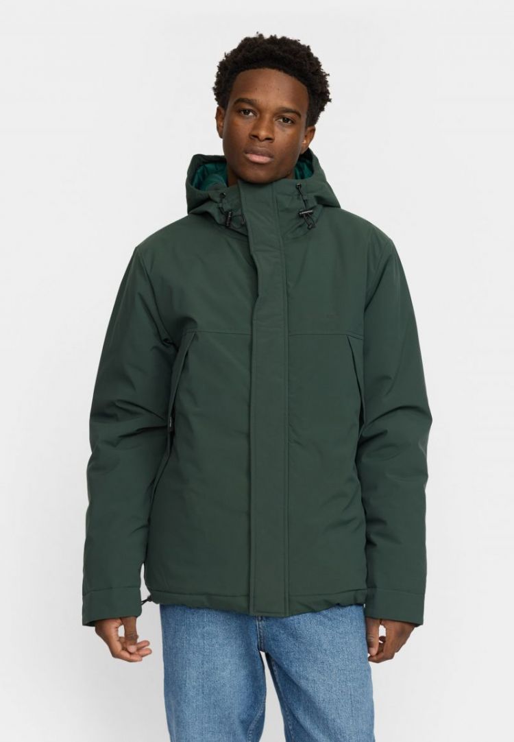 Padded tech jacket Darkgreen