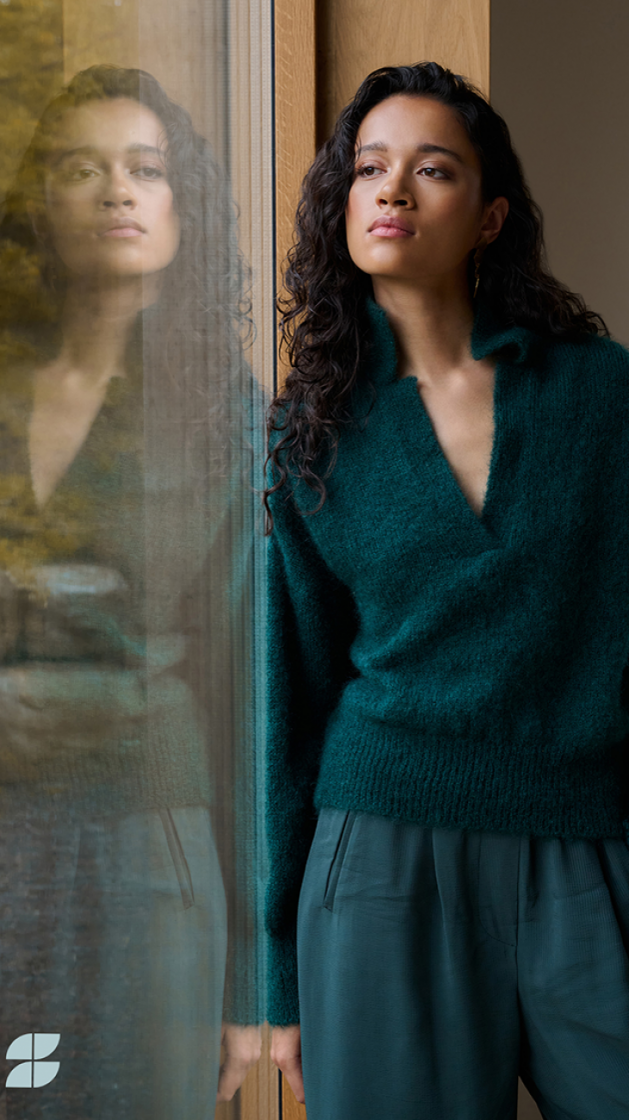 Polo pullover 465-Dark green