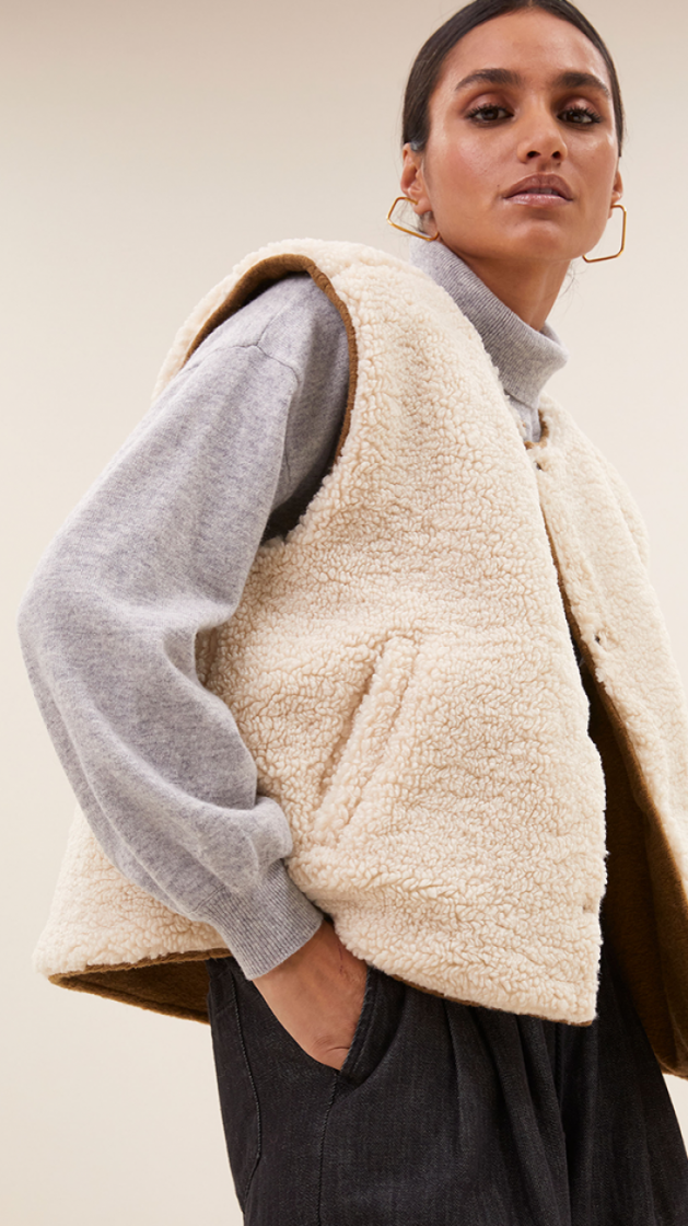 Joelle wool jacktet 735-camel