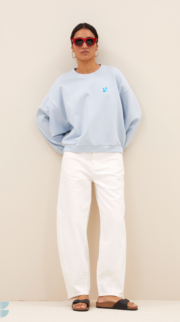 Bibi logo sweater 709-skyway