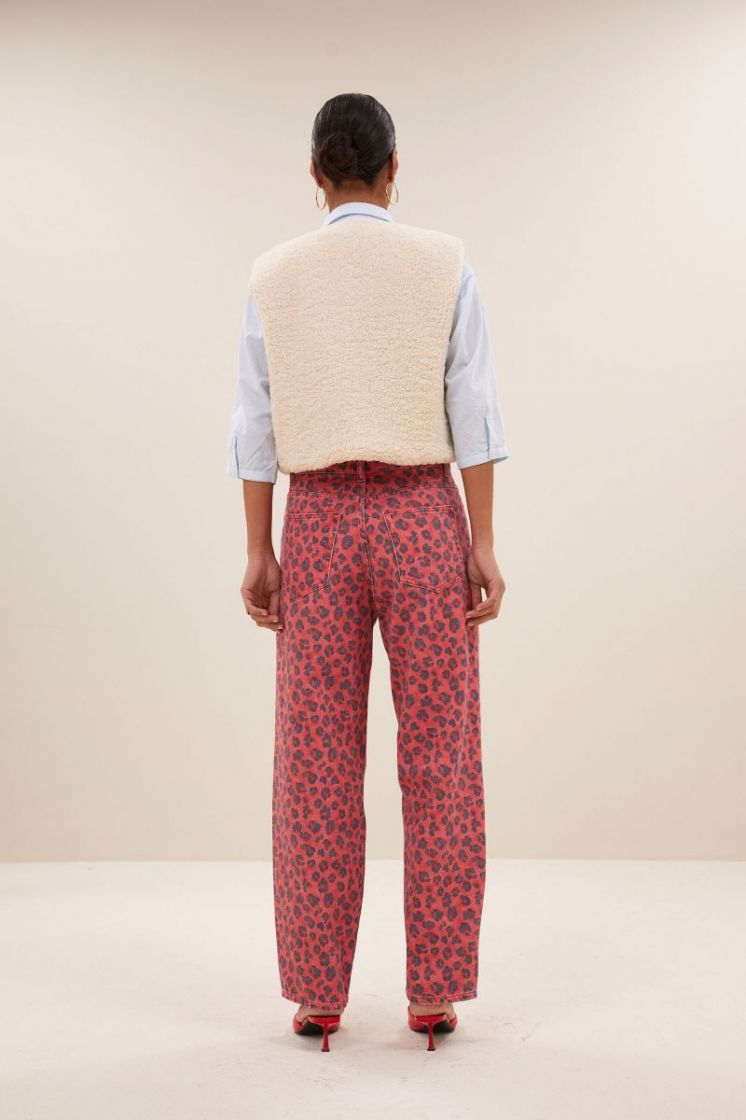 Wolly gilet 010-off white