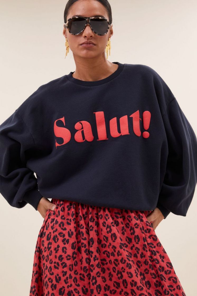 Bibi salut sweater 856-Midnight
