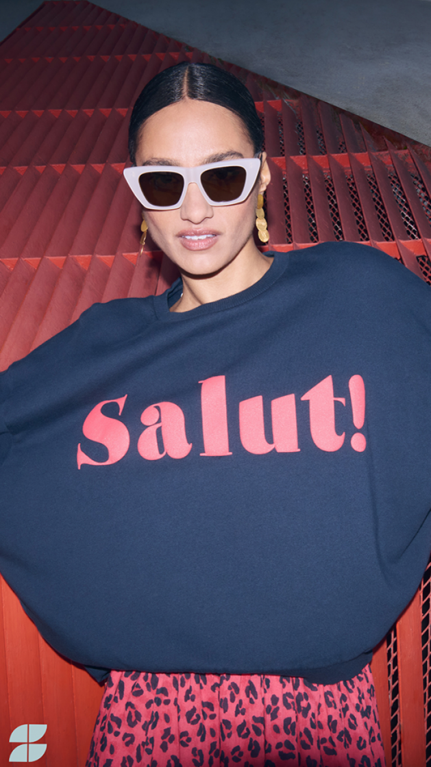 Bibi salut sweater 856-Midnight