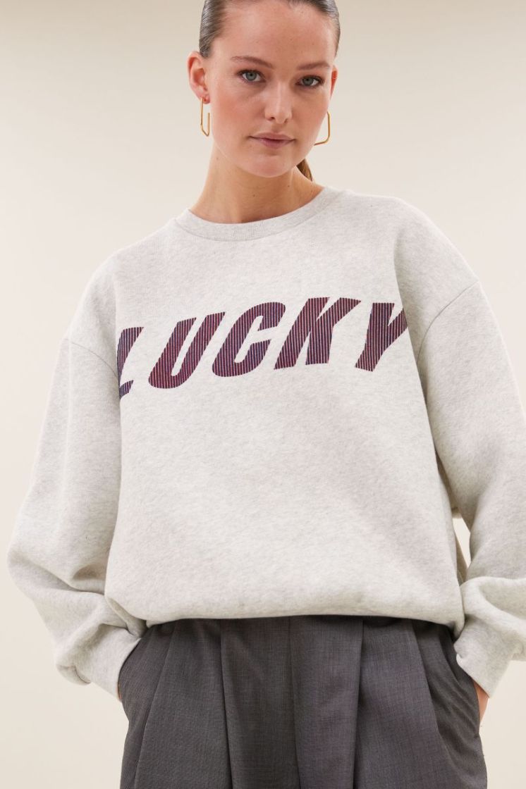 Lili Speed Sweater 815-Light grey