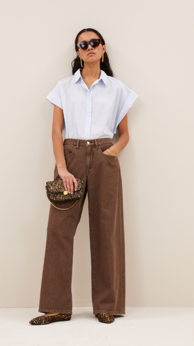 Lilo Brown Jeans 1705-Hazel
