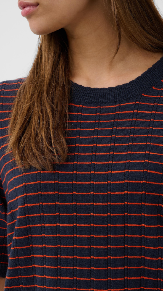 SLSpina pullover ss 305056-Navy w P