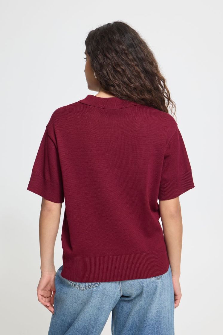 IHLULS POLO SS 192024-Rhododen