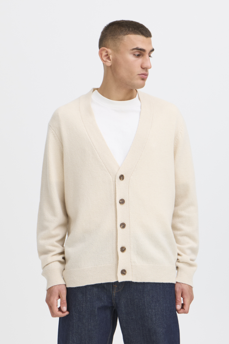 SDRUCJ CARDIGAN 130401-Oatmeal