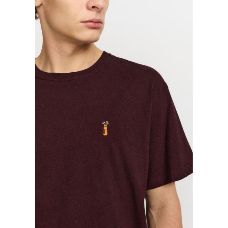 Application t-shirt Burgundy