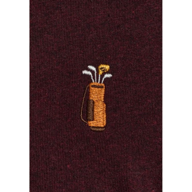 Application t-shirt Burgundy