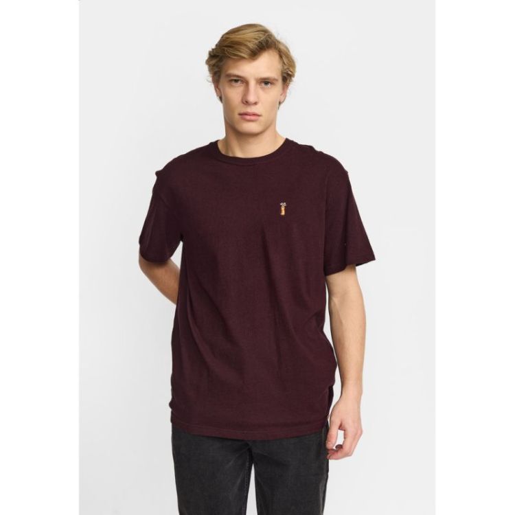 Application t-shirt Burgundy