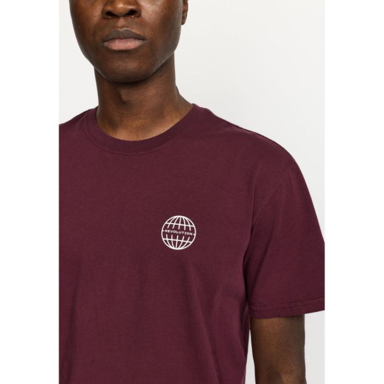 Application t-shirt Burgundy