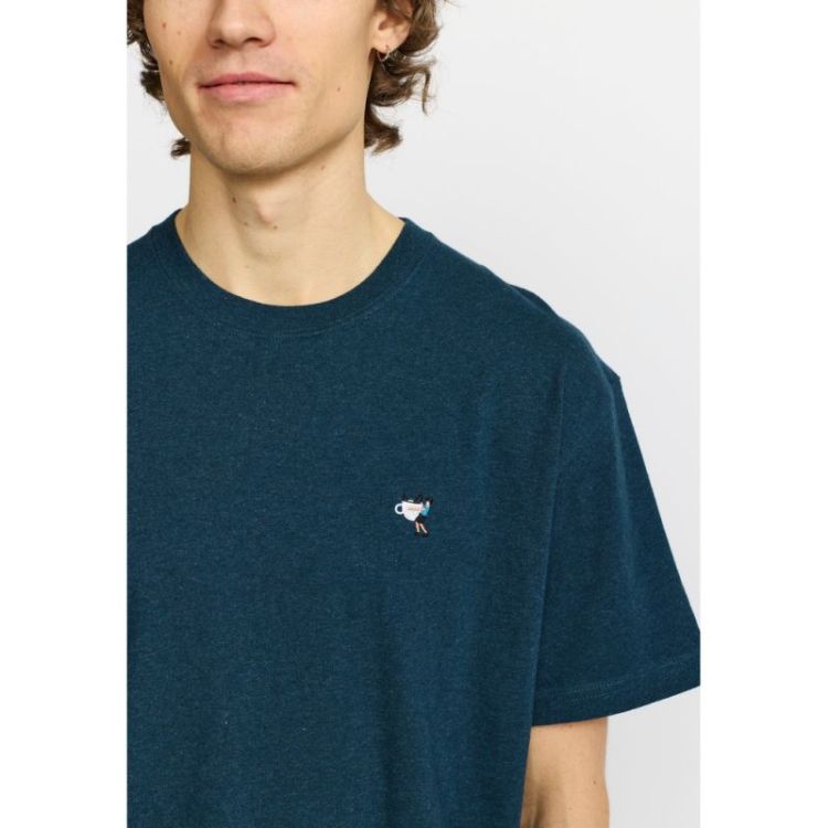 Application T-shirt Darkpetrol-Mela
