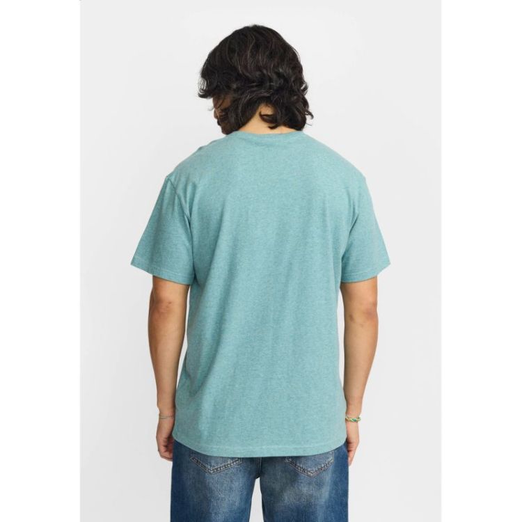 Application T-shirt Turqouise Melan
