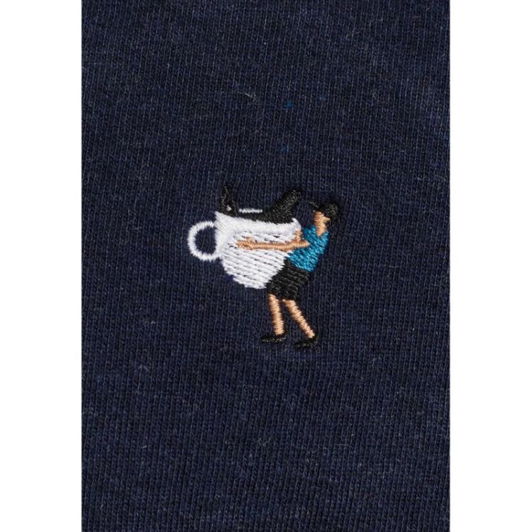 Application Sweatshirt Navy-mel