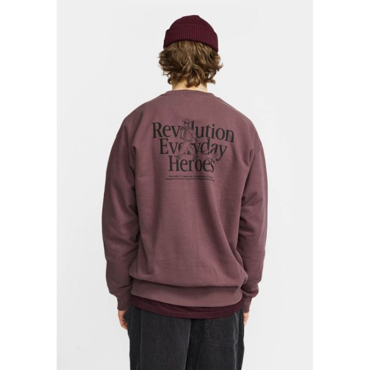 Printed Crewneck Dustpurple