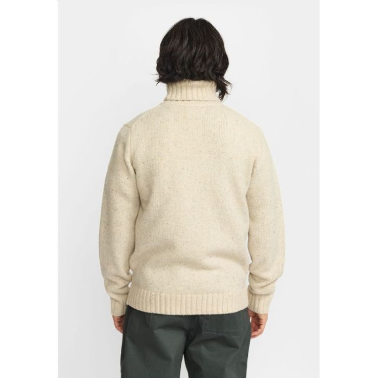 High-Neck Sweater White