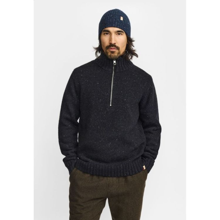 Half-Zip Knit Darknavy