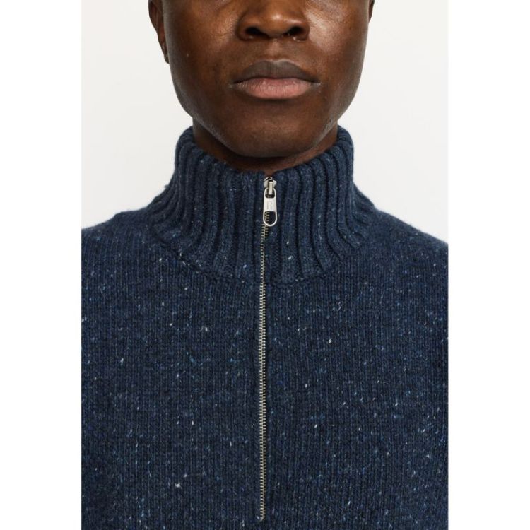 Half-Zip Knit Navy
